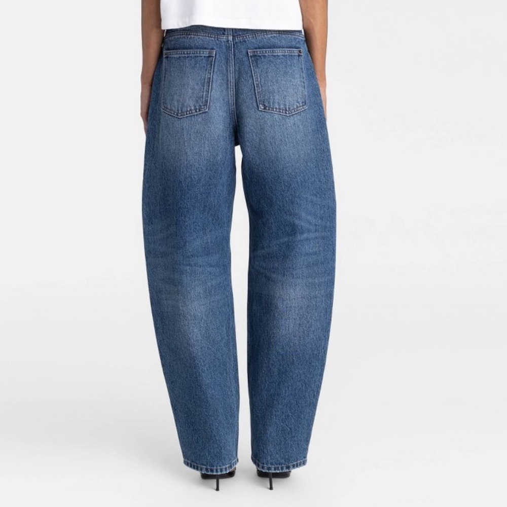 KBB by KAHLANA Women's Mid Rise Barrel Leg “The Lynnox Jean” - Picture 2 of 8